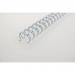 GBC Binding Wire Elements 34 Loop for 100 Sheets 11mm A4 White Ref RG810770 [Pack 100]
