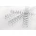GBC Binding Wire Elements 34 Loop for 100 Sheets 11mm A4 White Ref RG810770 [Pack 100]