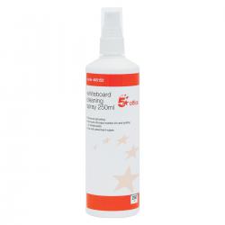 Cheap Stationery Supply of 5 Star Office Drywipe Cleaning Fluid Pump Spray Non-flammable 250ml 465152 Office Statationery