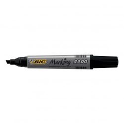 Cheap Stationery Supply of BIC Marking 2300 Permanent Marker Chisel Tip 3.7-5.5mm Line Black 820926 Pack of 12 490537 Office Statationery