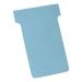 The Nobo T-cards are made from high-quality 160gsm paper and feature a convenient tab top measuring 15mm. The card size is 2 and has a light blue color, adding a touch of brightness to any organizational system. This pack contains 100 cards, making it perfect for managing large projects.