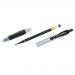 Pilot G207 Gel Rollerball Pen Rubber Grip Retractable 0.7mm Tip 0.39mm Line Red Ref BLG20702 [Pack 12]