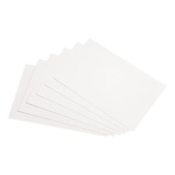 Cheap Stationery Supply of 5 Star Office Record Cards Blank 8x5in 203x127mm White Pack of 100 502489 Office Statationery