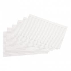 Cheap Stationery Supply of 5 Star Office Record Cards Ruled Both Sides 8x5in 203x127mm White Pack of 100 502586 Office Statationery