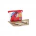 The picture shows a pack of 100 Arnos Filing Accessories Polyprong Fasteners. Each fastener has a capacity of 30mm and is designed for use with a 80mm mechanism. The fasteners are made of durable material and are ideal for organizing and securing important documents.