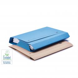 Cheap Stationery Supply of Elba Probate Wallets Full Flap Heavyweight Manilla 285gsm 65mm Foolscap Blue 100090048 Pack of 25 512382 Office Statationery