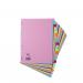 Elba Subject Dividers 20-Part Card Multipunched Recyclable 160gsm A4 Assorted Ref 400007438