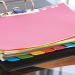 Elba Bright Subject Dividers 5-Part Card Multipunched Recyclable 160gsm A4 Assorted Ref 400008249