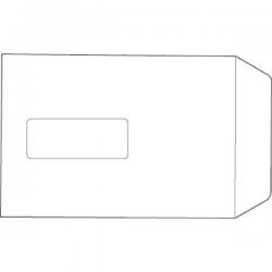 Cheap Stationery Supply of 5 Star Value Envelopes Pocket Press Seal Window 100gsm White C5 229x162mm Pack of 500 553258 Office Statationery