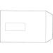 The image shows a stack of 500 white Trimfold Envelopes with a pocket, press seal window. Each envelope measures 229x162mm (C5 size) and is made from 100gsm paper. They are neatly stacked and ready to be used for various purposes.