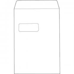 Cheap Stationery Supply of 5 Star Value Envelopes Pocket Press Seal Window 100gsm C4 324x229mm White Pack of 250 553274 Office Statationery