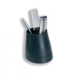 Cheap Stationery Supply of Rexel Agenda 2 Pen Pot Charcoal 2101025 569744 Office Statationery