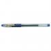 Pilot G-107 Grip Gel Rollerball Pen Fine 0.7mm Tip 0.39mm Line Blue Ref BLGPG10703 [Pack 12]
