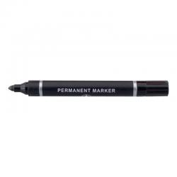 Cheap Stationery Supply of 5 Star Value Permanent Marker Bullet Tip 2mm Line Black Pack of 10 638469 Office Statationery