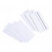 The image shows a pack of 1000 80gsm white DL envelopes, manufactured by Bong UK Ltd, with the brand 5 Star Value. These DL wallet envelopes have a self seal closure and appear clean and professional.