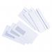 The picture shows a pack of 1000 white DL envelopes from Bong UK Ltd. Each envelope measures 110x220mm and has a press seal window. Made from 80gsm paper, these envelopes are great for everyday use.
