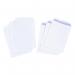 The photo shows a pack of 250 white C4 envelopes from Bong UK Ltd. Each envelope has a self-seal pocket and is made of 90gsm paper. The simple design is ideal for everyday mailing needs.