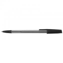 Cheap Stationery Supply of 5 Star Value Ball Pens Medium 1.00mm Tip 0.7mm Line Black Pack of 50 638809 Office Statationery