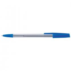 Cheap Stationery Supply of 5 Star Value Ball Pens Medium 1.00mm Tip 0.7mm Line Blue Pack of 50 638817 Office Statationery