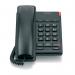 This picture shows a black British Telecom corded telephone, model BT Converse 2100. It has a sleek design and features a redial button, mute function, and 3 number memory. The telephone is ready for use and waiting for the user to make a call.