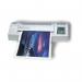 The ACCO Brands Laminating Machines GBC HeatSeal Pro 3600 A3 Laminator Office Up to 500 Micron is a sleek and sturdy laminator with a wide feed opening, precision control panel, and adjustable temperature settings. The laminated pouches slide through effortlessly, producing professional-looking results every time. It has a modern design and is perfect for any office setting.