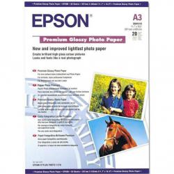 Cheap Stationery Supply of Epson Premium Photo Paper Glossy 255gsm A3 White C13S041315 20 Sheets Office Statationery