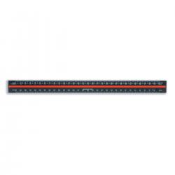 Cheap Stationery Supply of Linex Scale Ruler Triangular Aluminium Colour-coded Scales 1:1 to 1:2500 300mm Black LXH382 Office Statationery