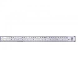 Cheap Stationery Supply of Linex Ruler Stainless Steel Imperial and Metric with Conversion Table 300mm Silver LXESL30 701846 Office Statationery