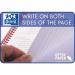 The picture shows a wirebound hardback address book with 144 pages and sturdy 90gsm paper. It is A5 size and comes in assorted colors. The cover features the name Oxford Telephone & Address with an image of a telephone.