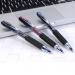 Uni-ball SigNo 207 Gel Rollerball Pen Retractable Fine 0.7mm Tip 0.5mm Line Black Ref 762633000 [Pack 12]