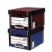Bankers Box Premium Storage Box (Presto) Classic Woodgrain FSC Ref 7250502 [Pack 10]