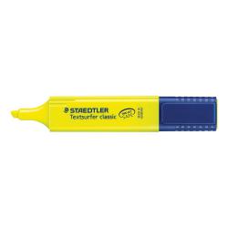 Cheap Stationery Supply of Staedtler Textsurfer Classic Highlighter Inkjet Safe Line Width 1-5mm Yellow 3641 Pack of 10 798081 Office Statationery