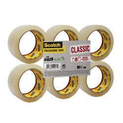 Cheap Stationery Supply of Scotch Classic Packaging Tape 50mmx66m Clear CL5066F6T Pack of 6 810485 Office Statationery