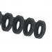 GBC Clicks Binding Comb Ring Coils 34 Ring for 45 Sheets 8mm Frost Black Ref 388019E [Pack 50]