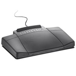 Cheap Stationery Supply of Philips 2210 Foot Control Ergonomic Slim for Dictation Transcription Kits 720 725 730 LFH2210 821478 Office Statationery