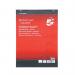 The photograph features 5 star flipchart pads from 5 stars office. The pad is perforated with 40 sheets and is A1 in size. The paper has a 20mm squared pattern and comes in a pack of 5.