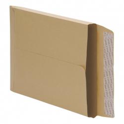 Cheap Stationery Supply of 5 Star Office Envelopes 381x254mm Gusset 25mm Peel and Seal 115gsm Manilla Pack of 125 906535 Office Statationery