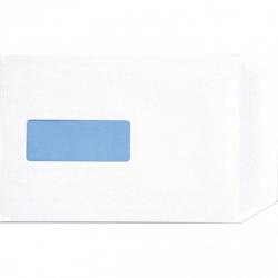 Cheap Stationery Supply of 5 Star Office Envelopes PEFC Pocket Peel & Seal Window 100gsm C5 229x162mm White Pack of 500 906624 Office Statationery