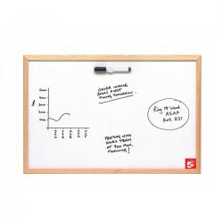 Cheap Stationery Supply of 5 Star Value Drywipe Board Lightweight W900xH600mm 906764 Office Statationery