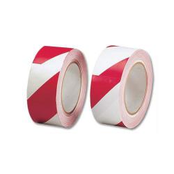 Cheap Stationery Supply of 5 Star Office Hazard Tape Soft PVC Internal Use Adhesive 50mmx33m Red and White 922374 Office Statationery