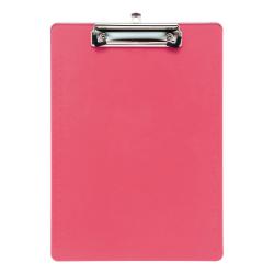 Cheap Stationery Supply of 5 Star Office Clipboard Solid Plastic Durable with Rounded Corners A4 Pink 924847 Office Statationery
