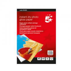 Cheap Stationery Supply of 5 Star Office Paper Inkjet Photo Gloss Fast Drying 280gsm 100x150mm 50 Sheets 924928 Office Statationery