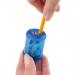 5 Star Office Pencil Sharpener Plastic Canister Two Hole Max. Diameter 8/11mm Blue