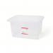 5 Star Office Storage Box Plastic with Lid Stackable 32 Litre Clear 930671