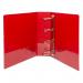 5 Star Office A4 Presentation Ring Binder Polypropylene 65mm 4D-Ring Red [Pack 10] 933127