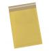A photo of 5 Star Padded Envelopes shows a pack of 50 gold-colored bags with a bubble-lined interior for added protection. Each envelope measures 260 x 345mm and features a secure peel & seal closure. Perfect for mailing important documents or small items.