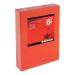5 Star Office Coloured Copier Paper Multifunctional Ream-Wrapped 80gsm A4 Deep Red [500 Sheets]