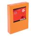 5 Star Office Coloured Copier Paper Multifunctional Ream-Wrapped 80gsm A4 Deep Orange [500 Sheets]
