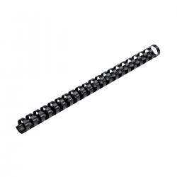 Cheap Stationery Supply of 5 Star Office Binding Combs Plastic 21 Ring 170 Sheets A4 20mm Black Pack of 100 936771 Office Statationery