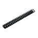 5 Star Office Binding Combs Plastic 21 Ring 325 Sheets A4 38mm Black [Pack 50]